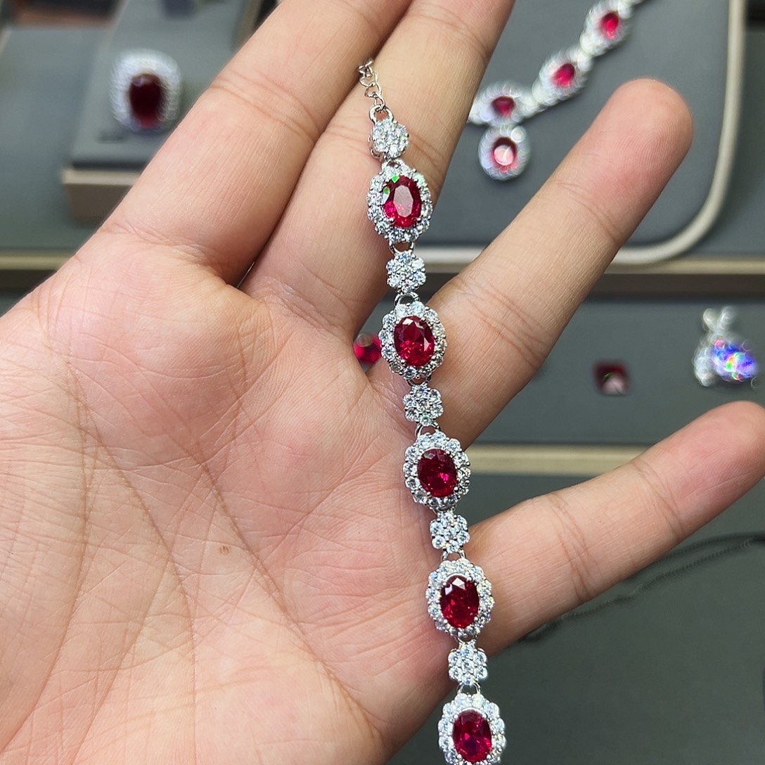 手链合金红宝石8582769