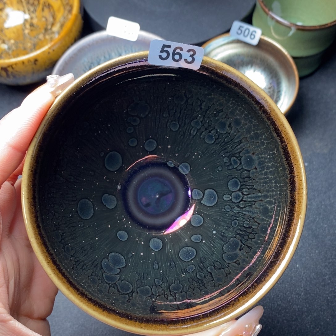 茶盏建窑建盏主人杯563