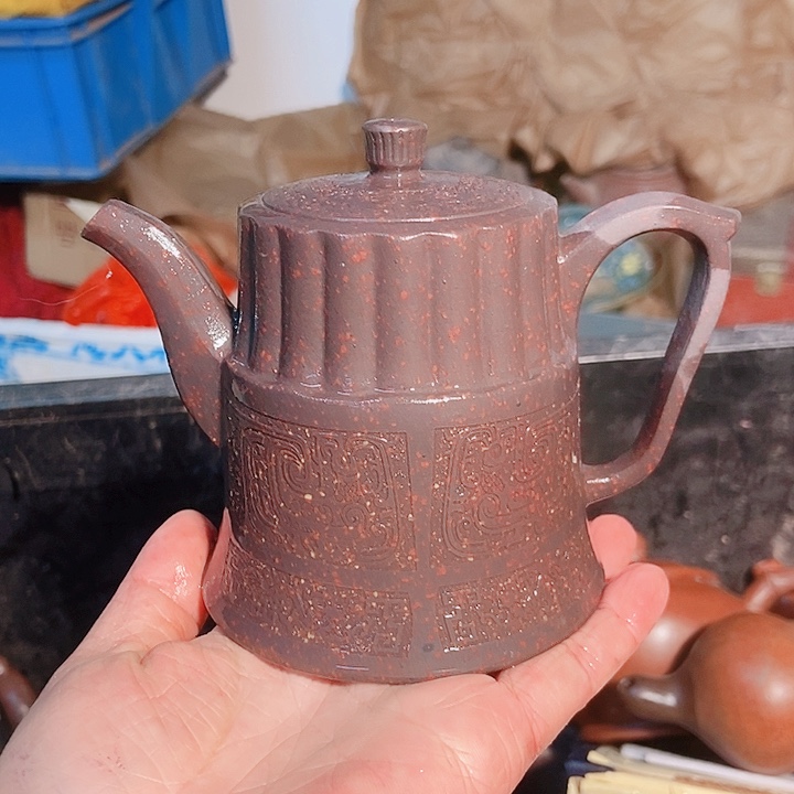 紫砂茶杯宜兴紫砂手工制作