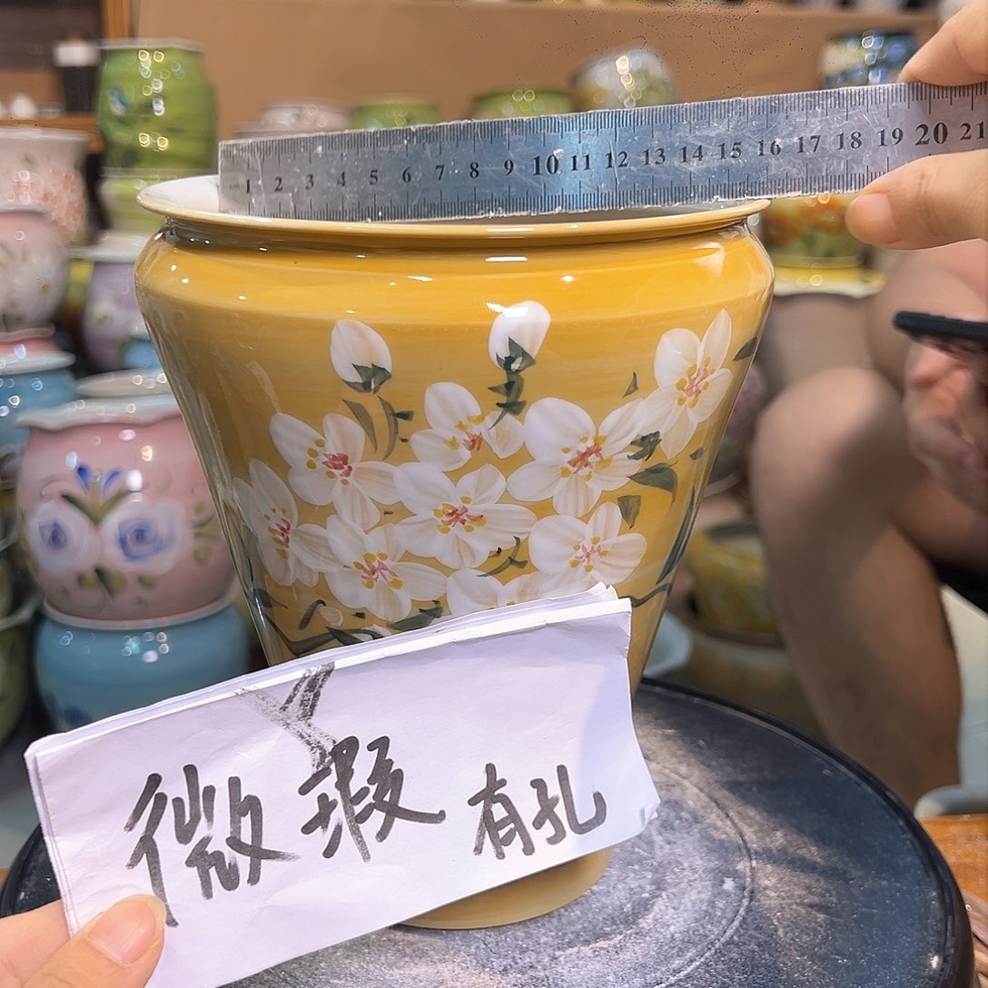 景德镇陶瓷花盆136