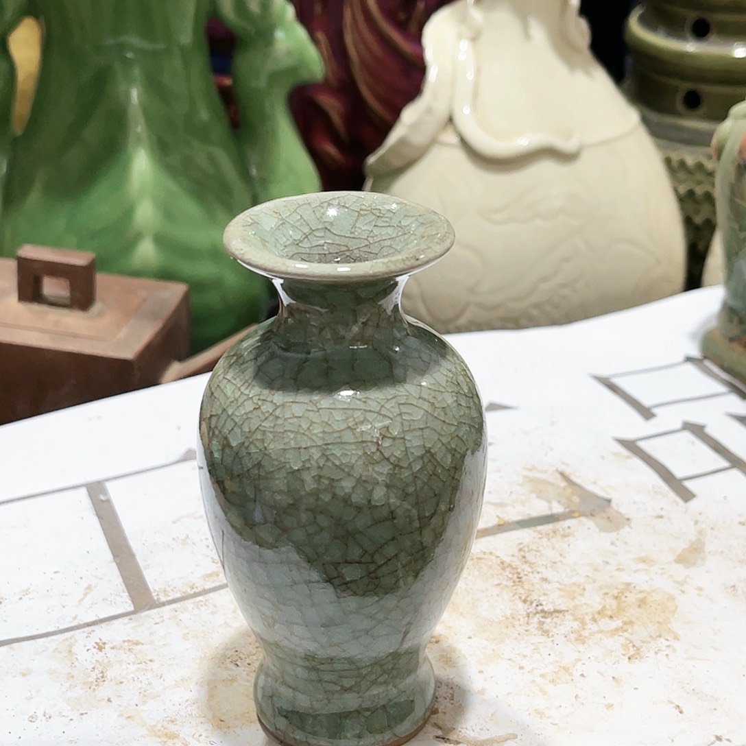 瓦当摆件摆件茶桌茶台陶瓷