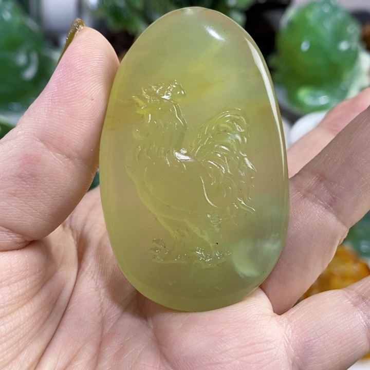 未镶嵌岫玉挂件挂件