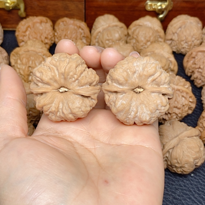 【闪购商品】文玩核桃吊坠故*兰蛙蛙41