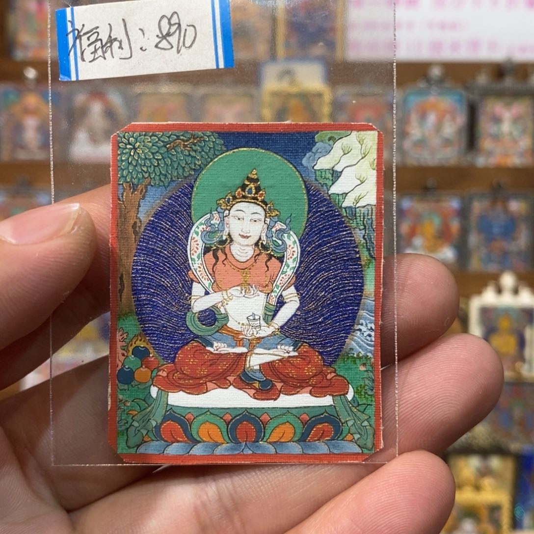 吊坠罗*大纯手绘唐卡金刚萨埵