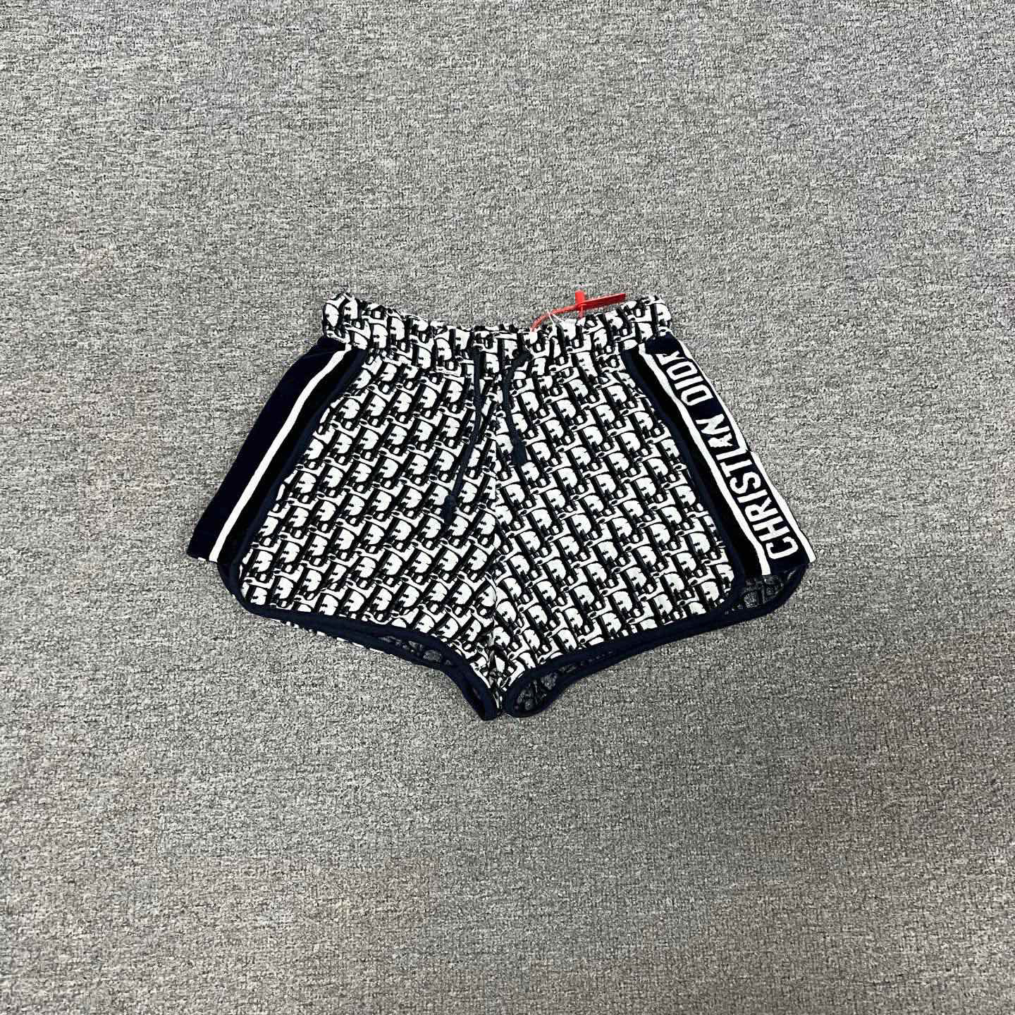 99新 DIOR/迪奥 老花 满印 松紧腰 短裤 xs码