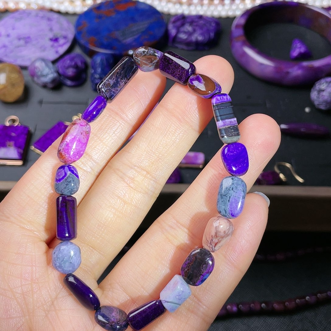 苏纪石（舒俱来）手链未镶嵌