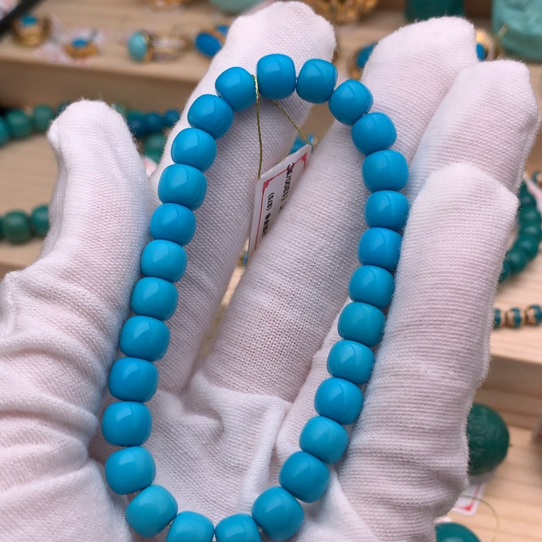 绿松石未镶嵌手串