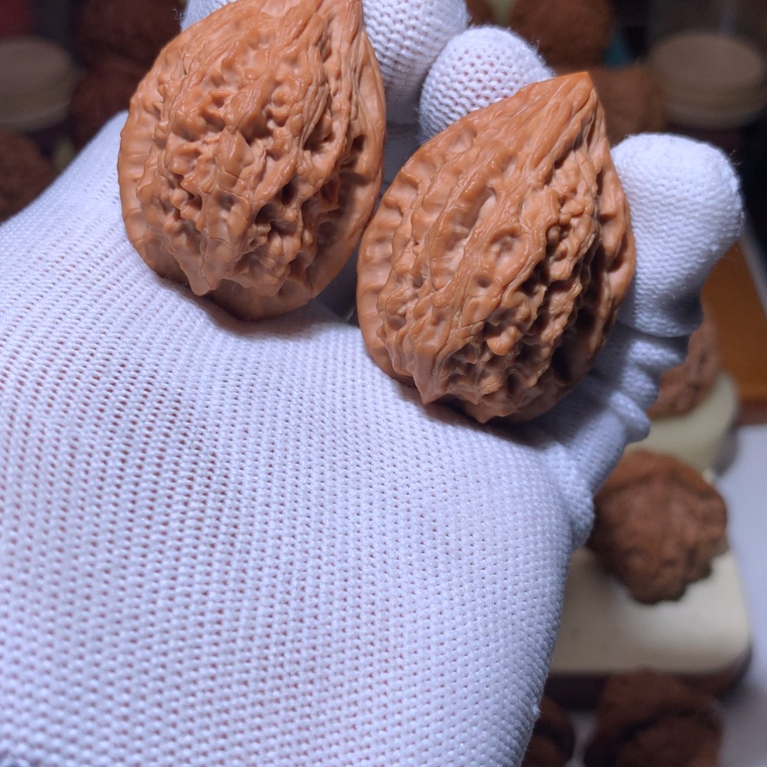 文玩核桃把件精品十三鸡