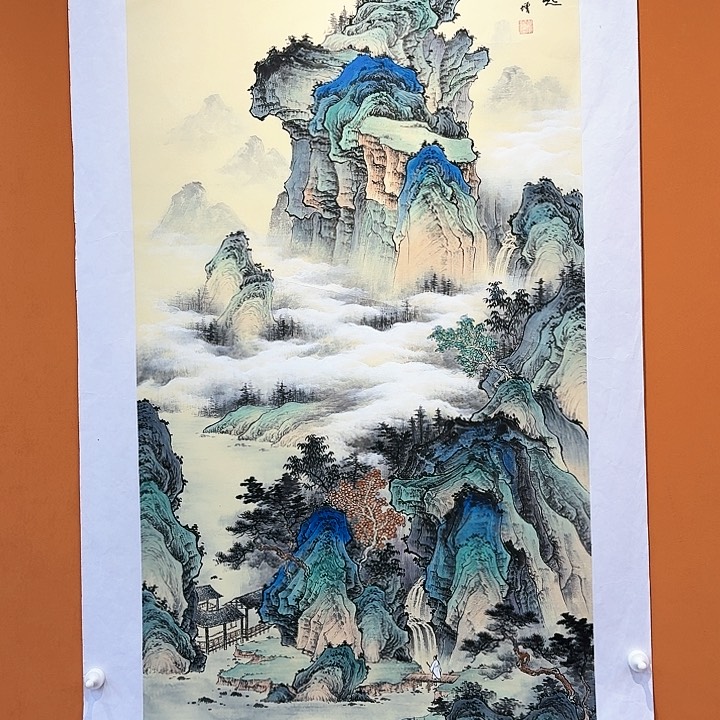 国画书法作品多次参加全国