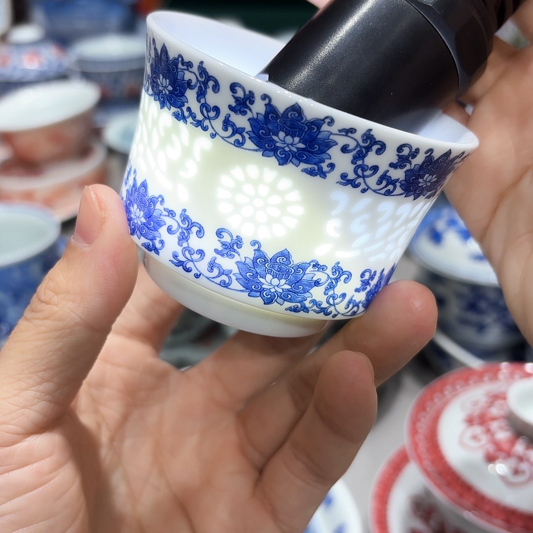 盖碗景德镇高温茶具