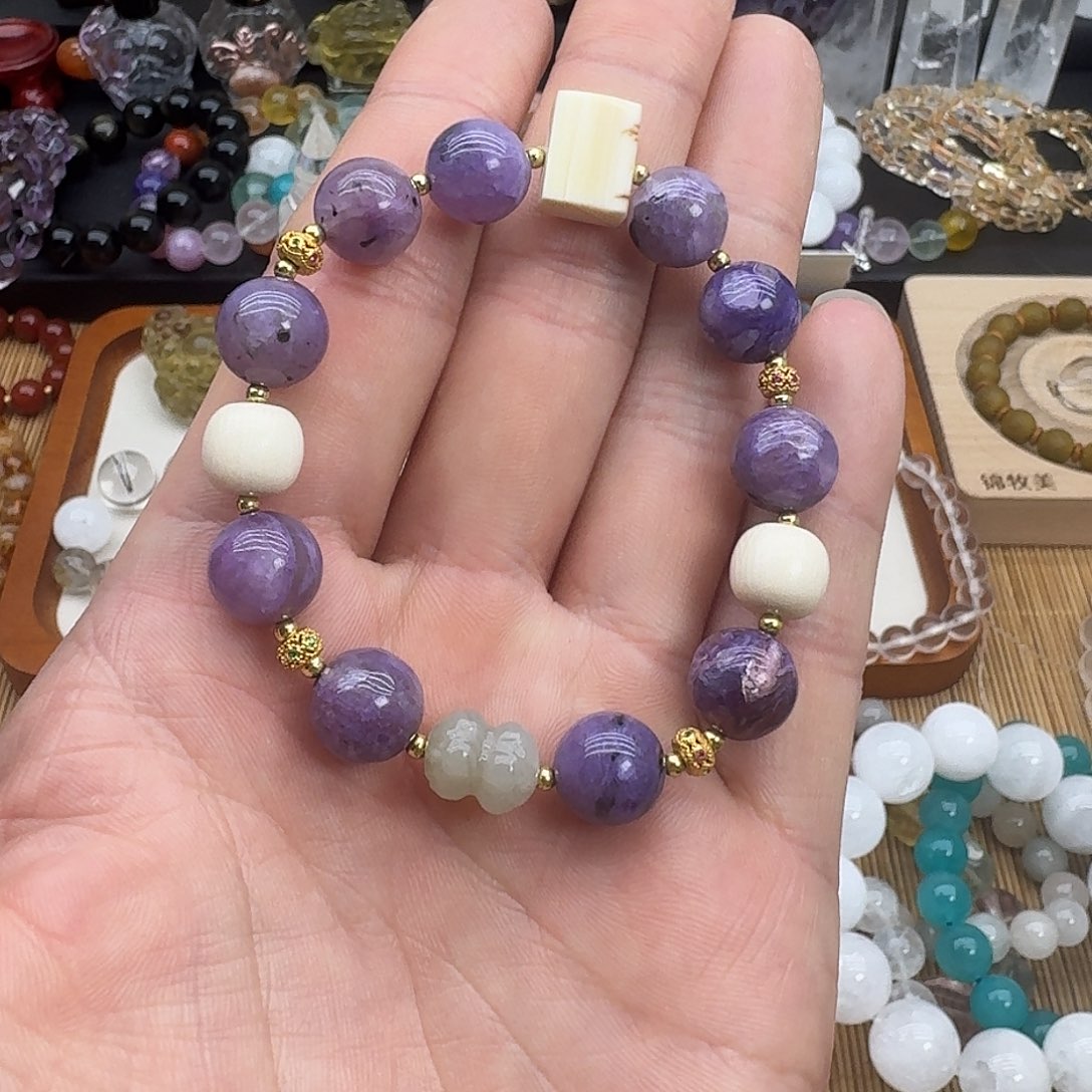 水晶银S925镶嵌手链