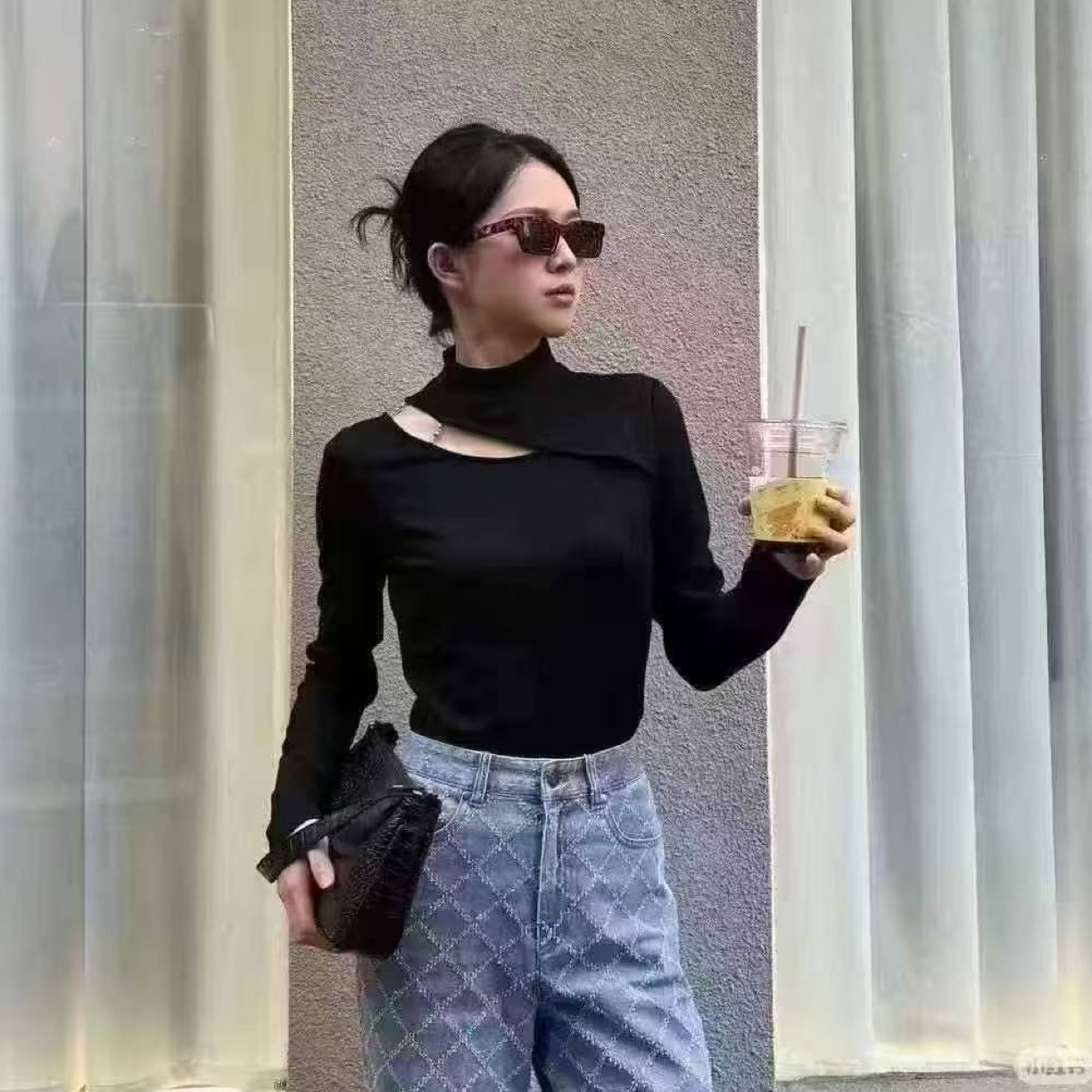 （不退换）5300879修身长袖T