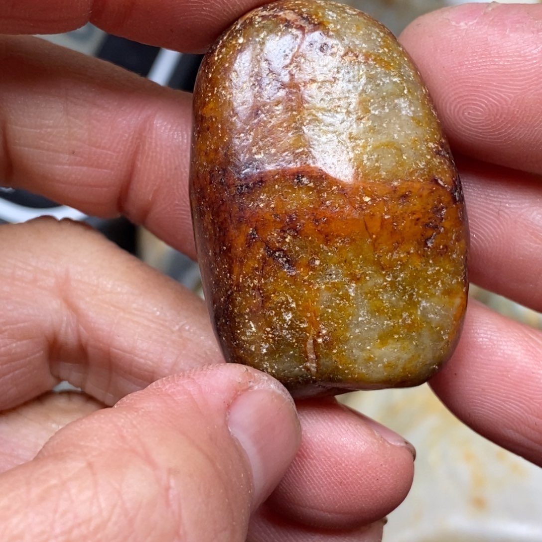 和田玉挂件银S925镀金镶嵌