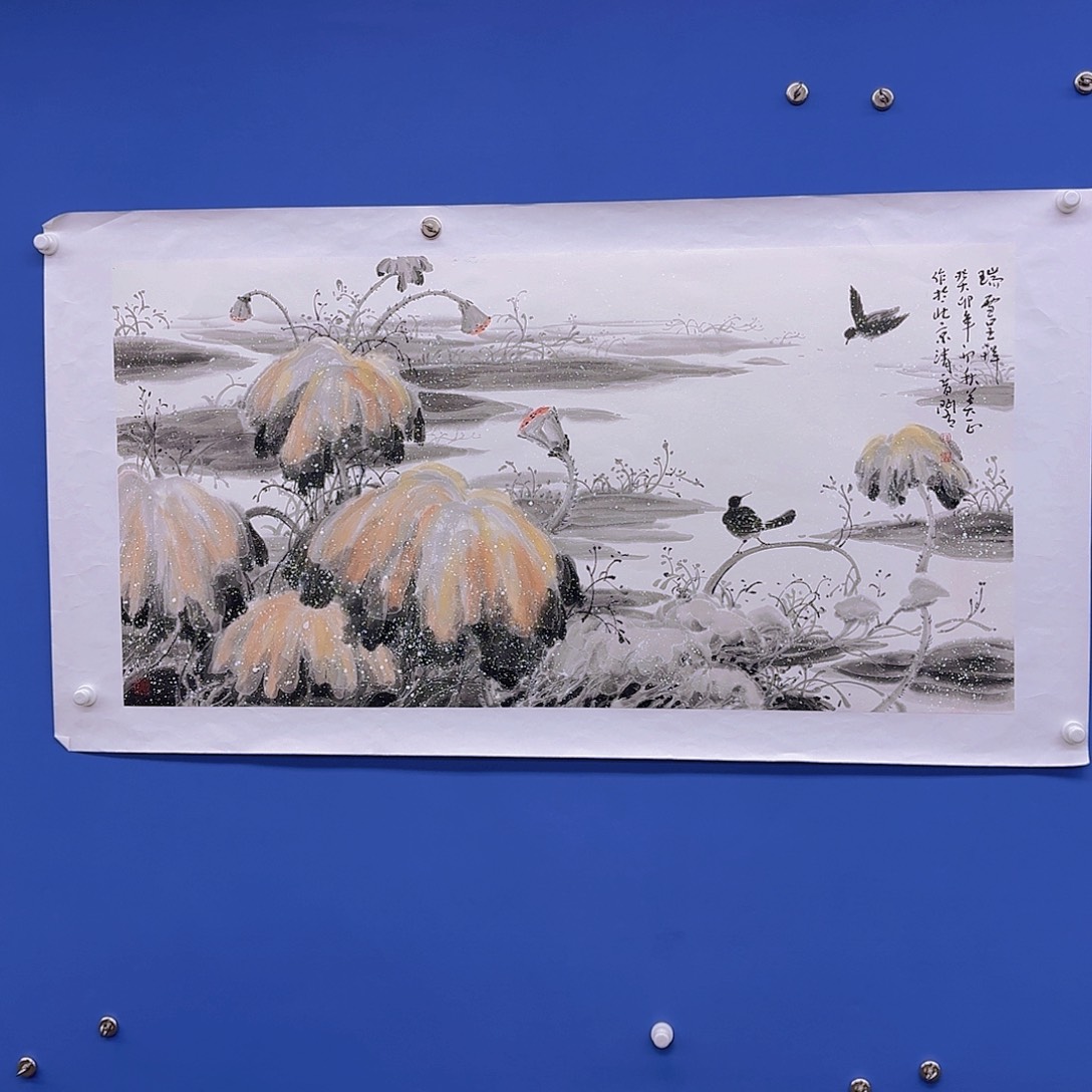 国画多次参加国内外大型画展