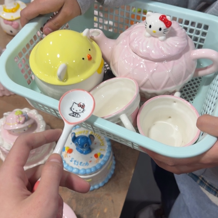 全新正版 釉下彩高温陶瓷