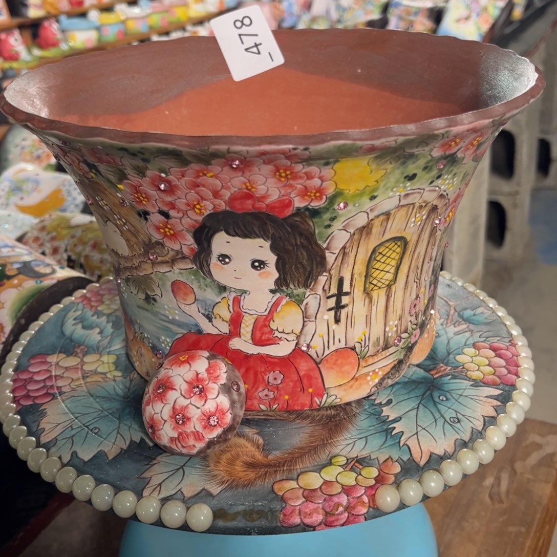 唯***、478多肉花盆瑕疵福利1个