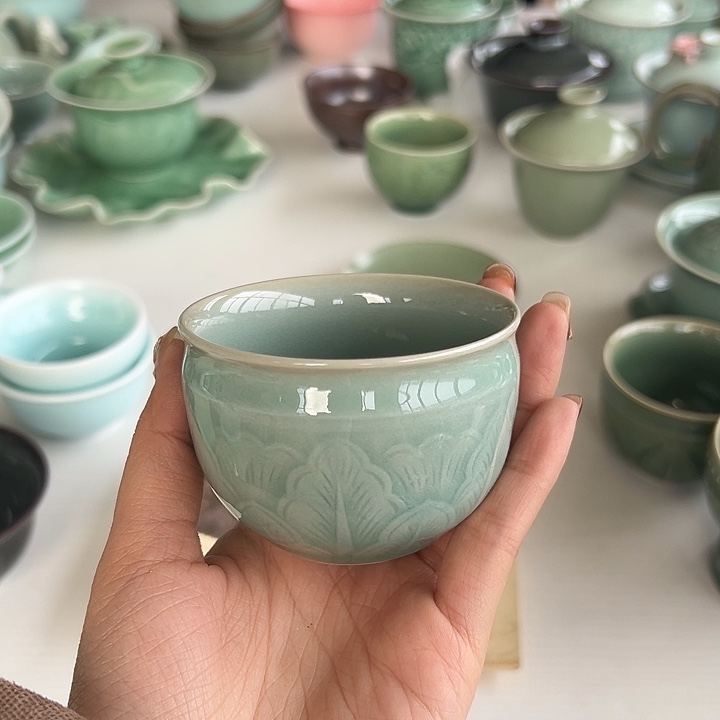 小米茶器龙泉青瓷