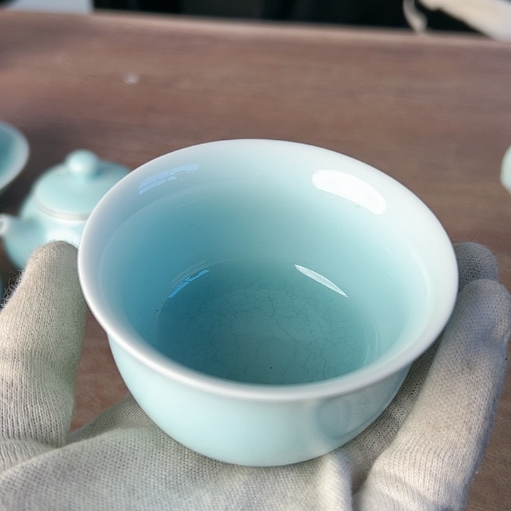 小米茶器龙泉青瓷