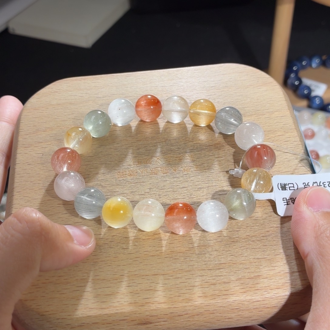 水晶未镶嵌手串140号多样性发货一Z 11+