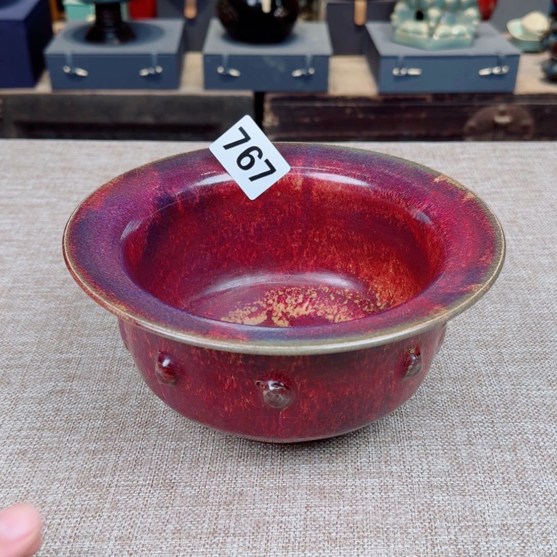 摆件陶瓷旧藏摆件