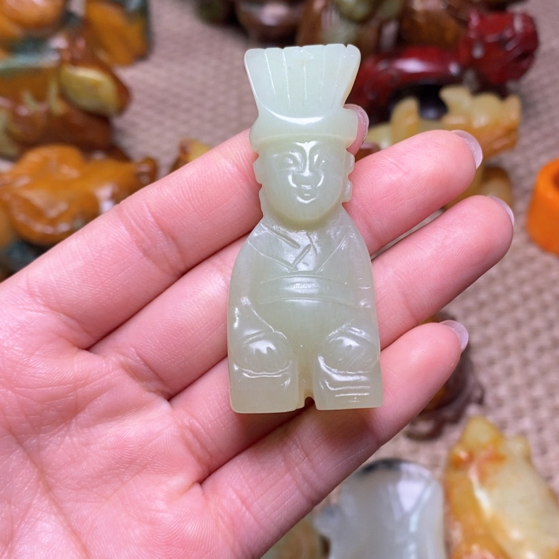 白玉菩提吊坠白玉菩提白玉菩提摆件