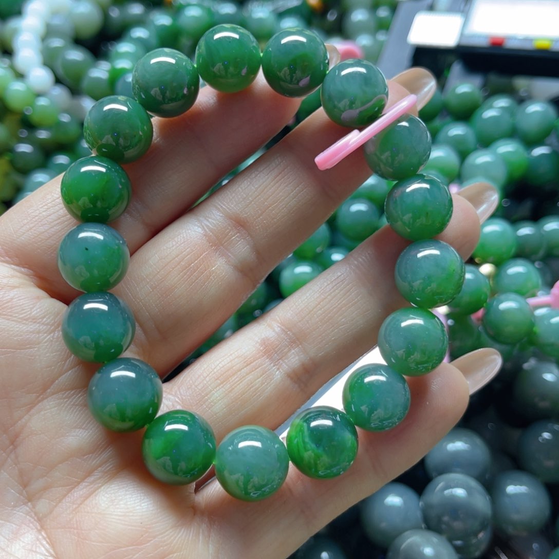 和田玉手链未镶嵌