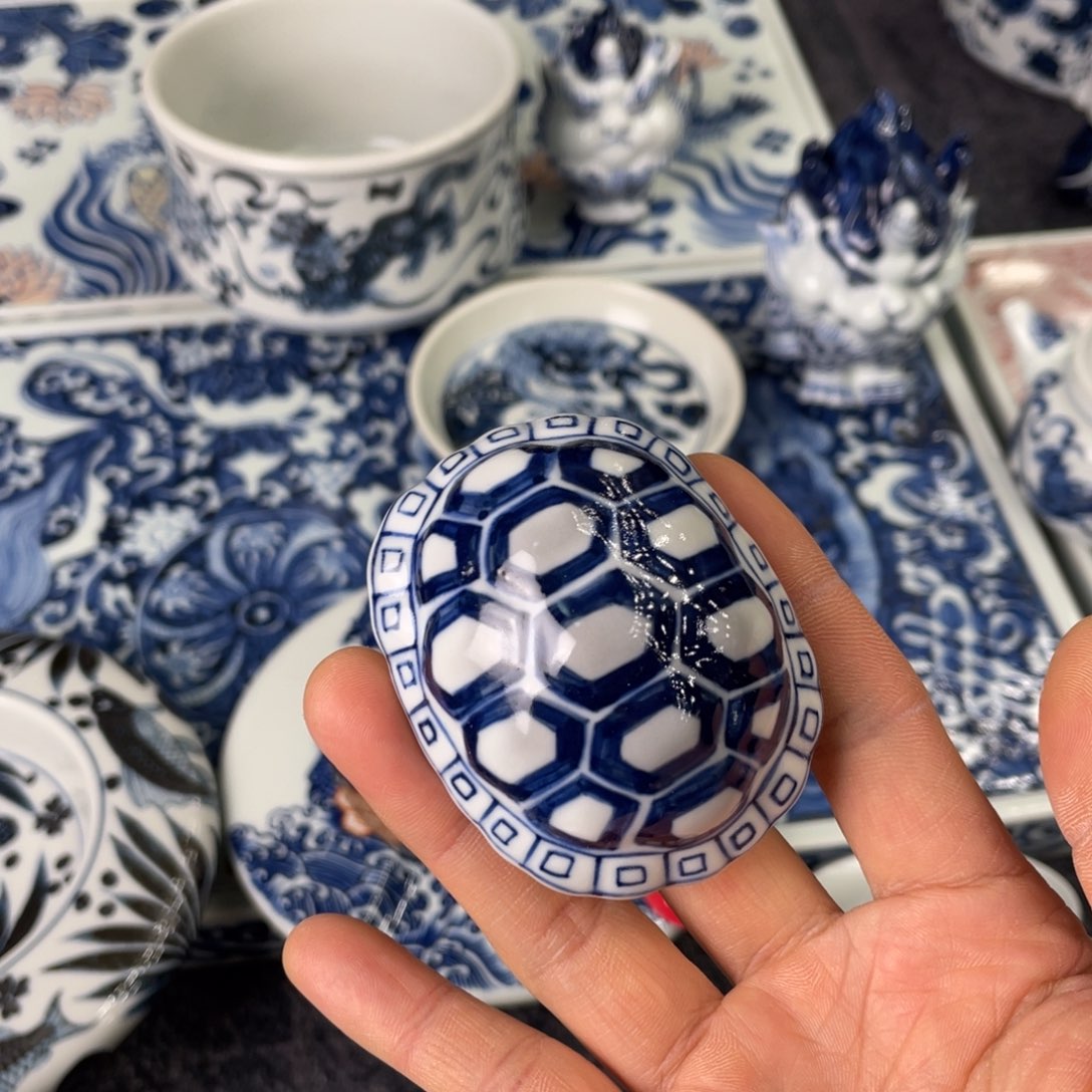 時****轉景德镇手工手绘陶瓷