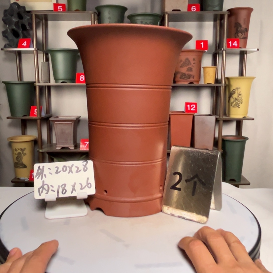 花盆紫砂紫砂花盆