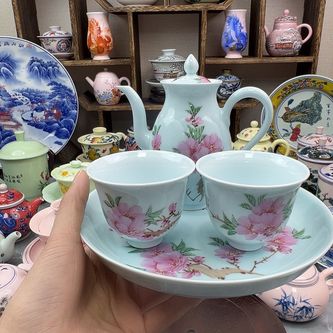 摆件陶景德镇陶瓷567老厂瓷75