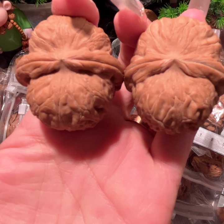 桃核吊坠建*平谷元宝