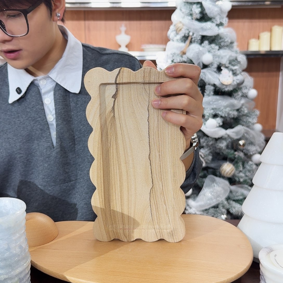 大理石795。  澳洲砂岩饼干盘