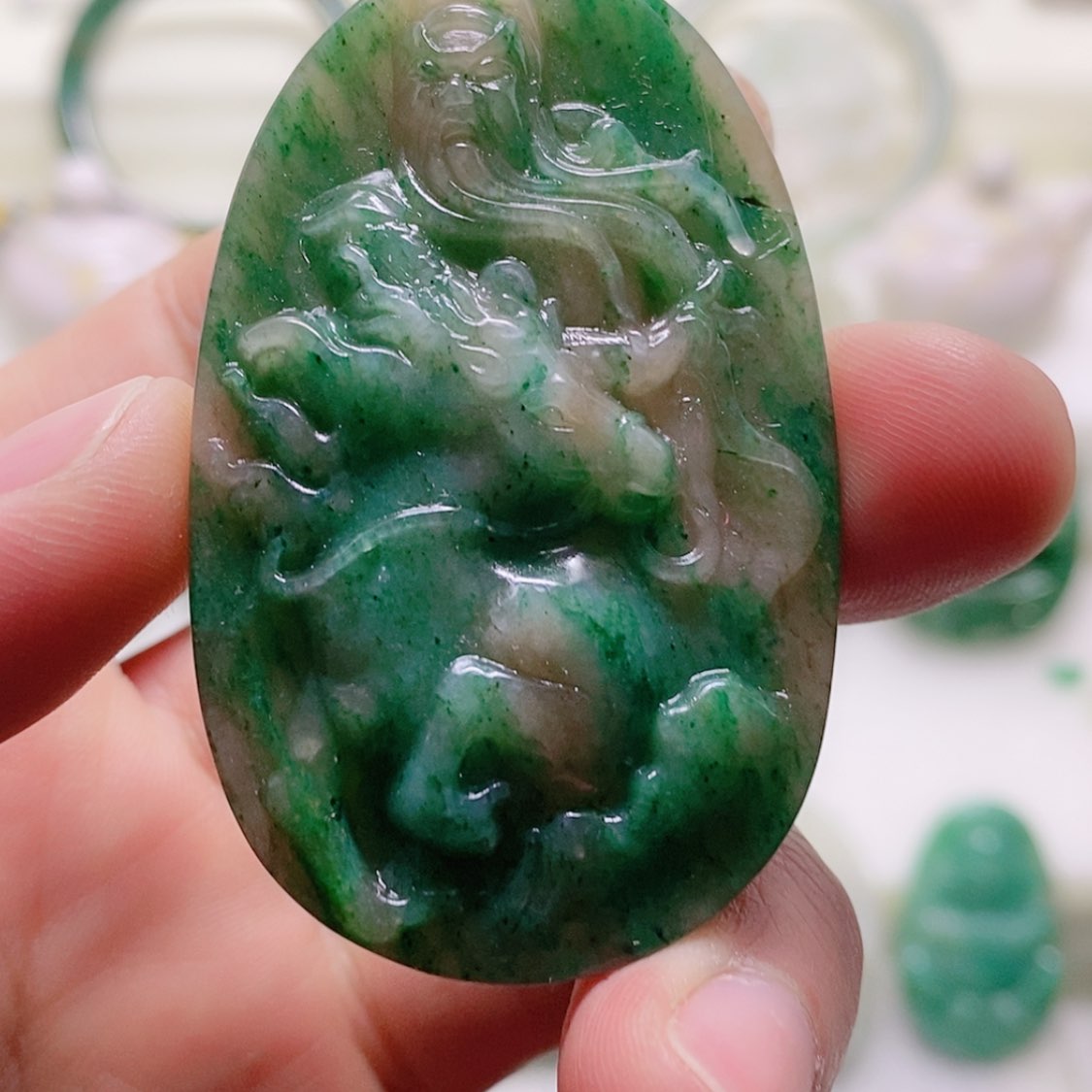 【闪购商品】独山玉挂件未镶嵌