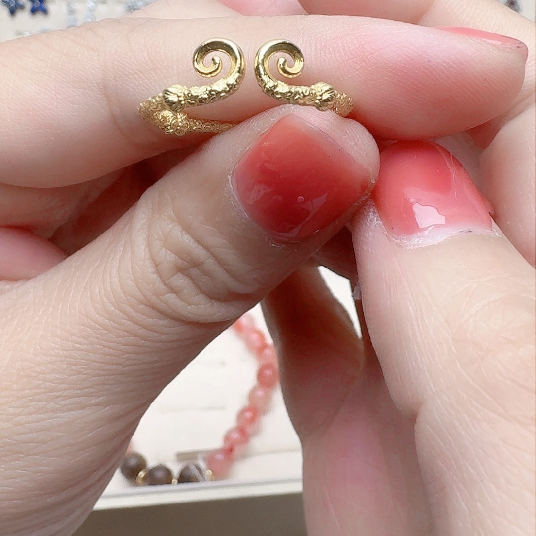 水晶手链未镶嵌戒指707