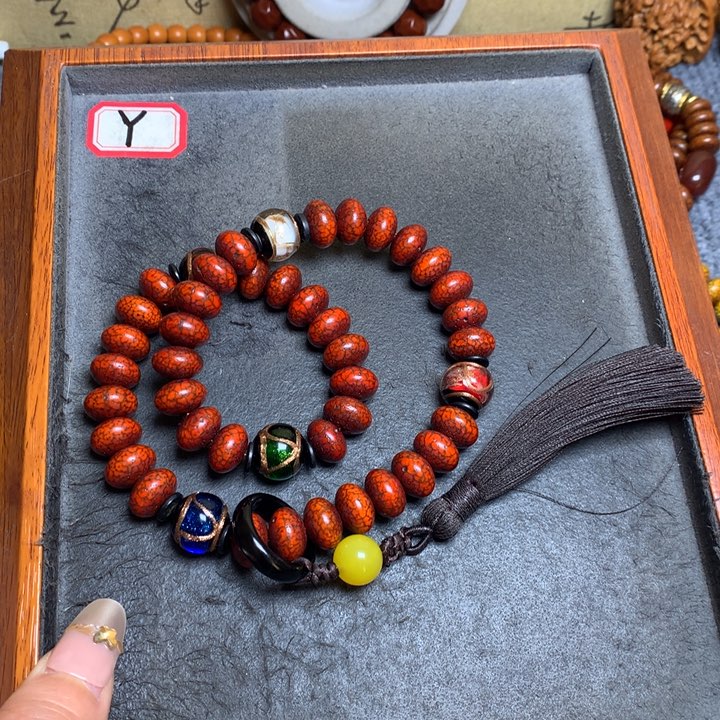 星月菩提吊坠菩提