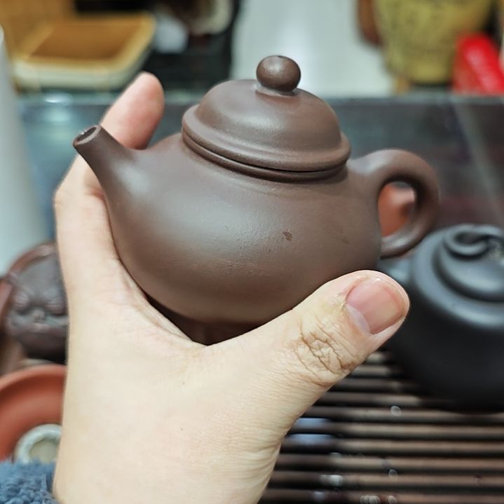 紫砂茶壶底槽清内推容天200cc