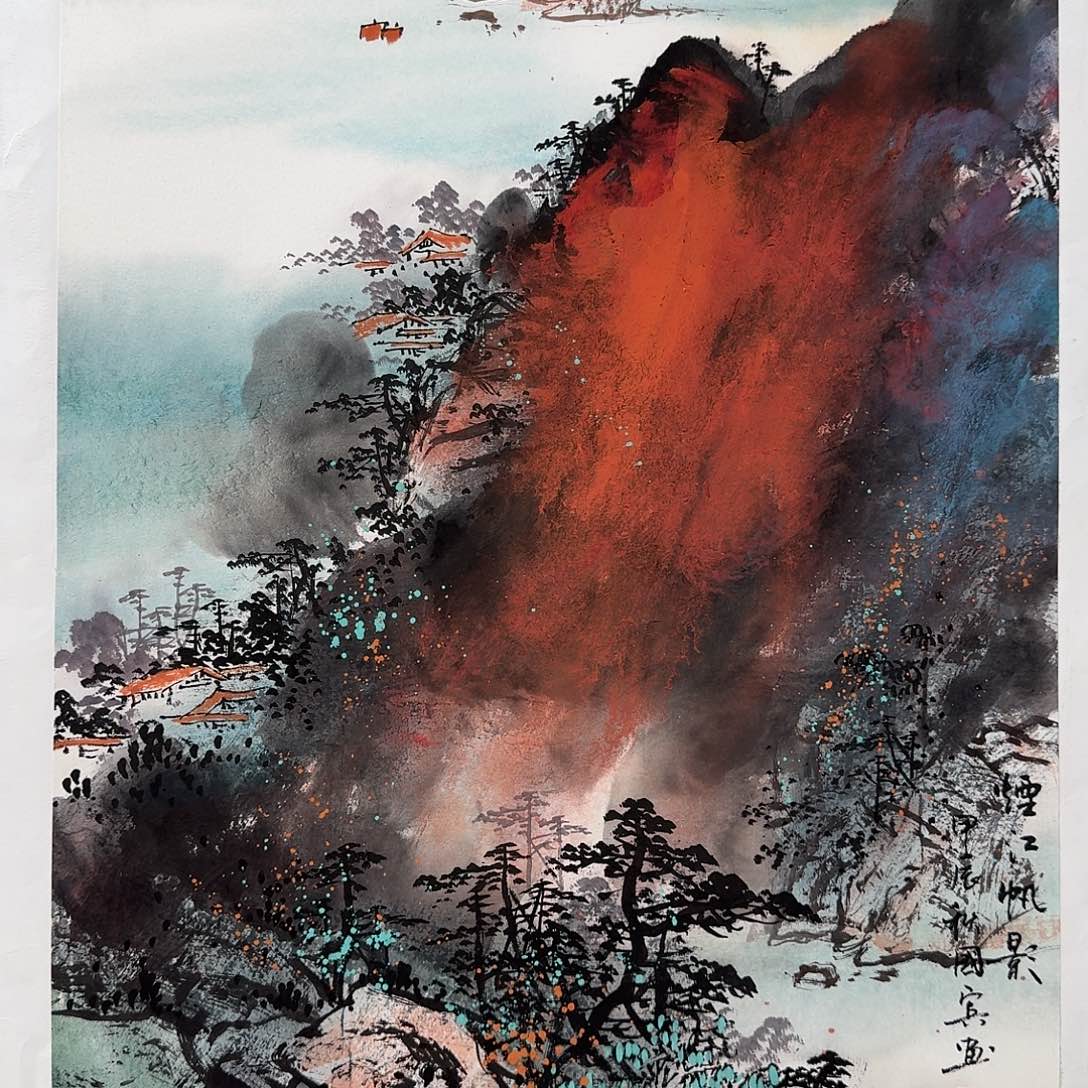 国画莫国宾老师国画精品