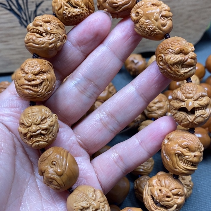 橄榄核手串/手链福利生肖恶僧