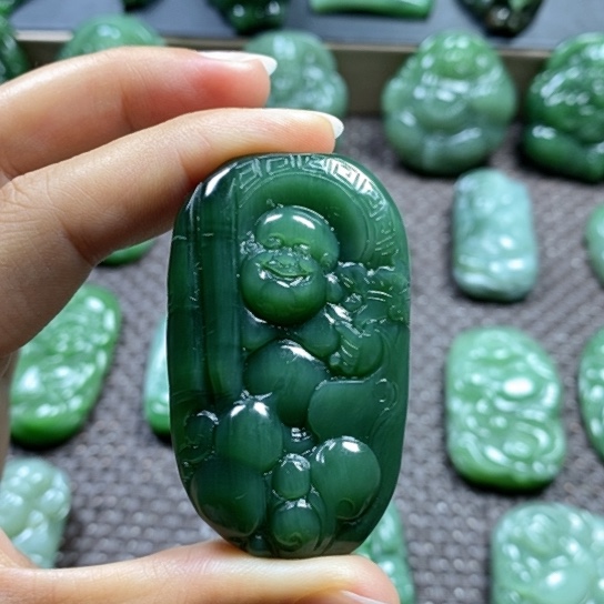 【闪购商品】颈饰未镶嵌和田玉