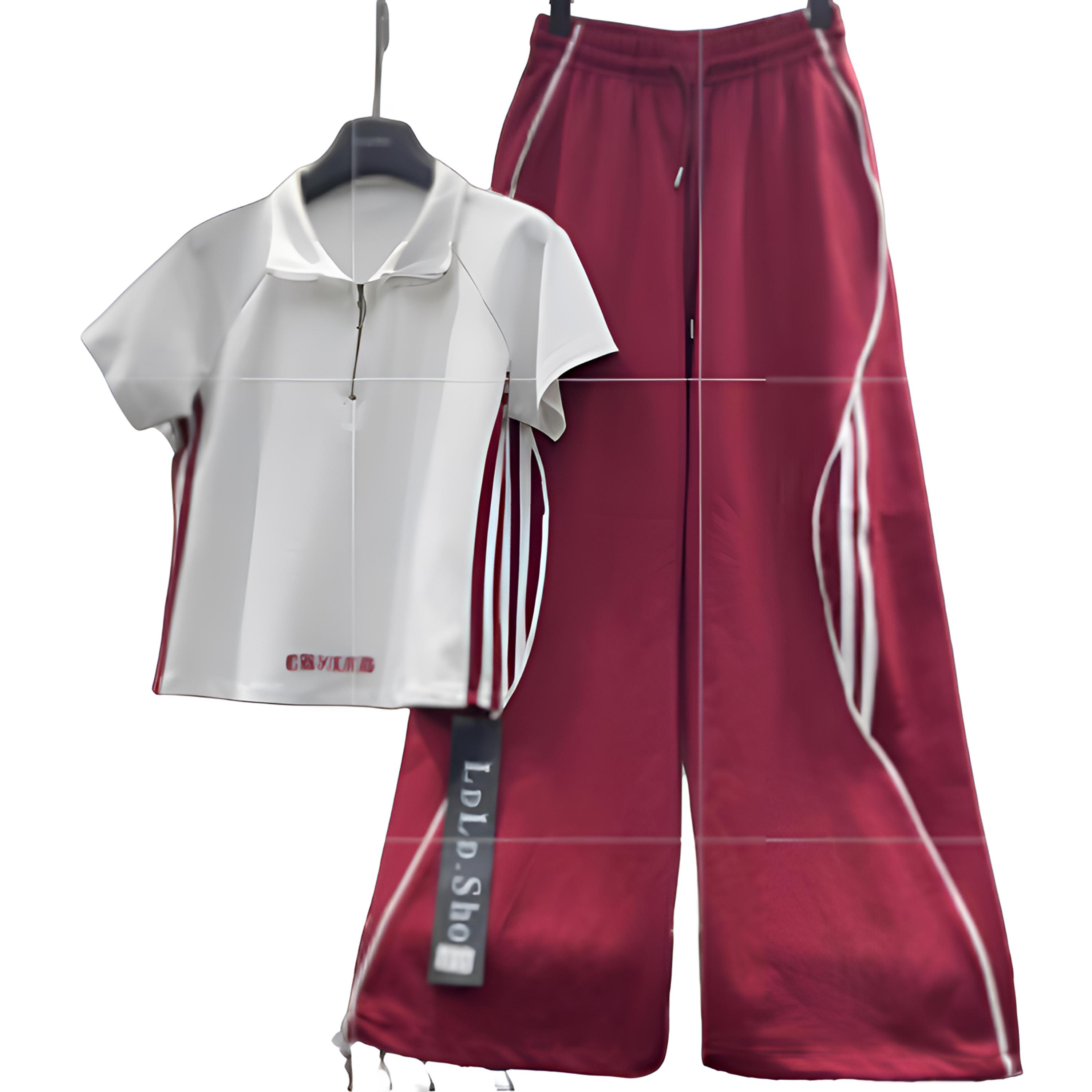 夏季跳舞运动休闲日常穿搭套装070