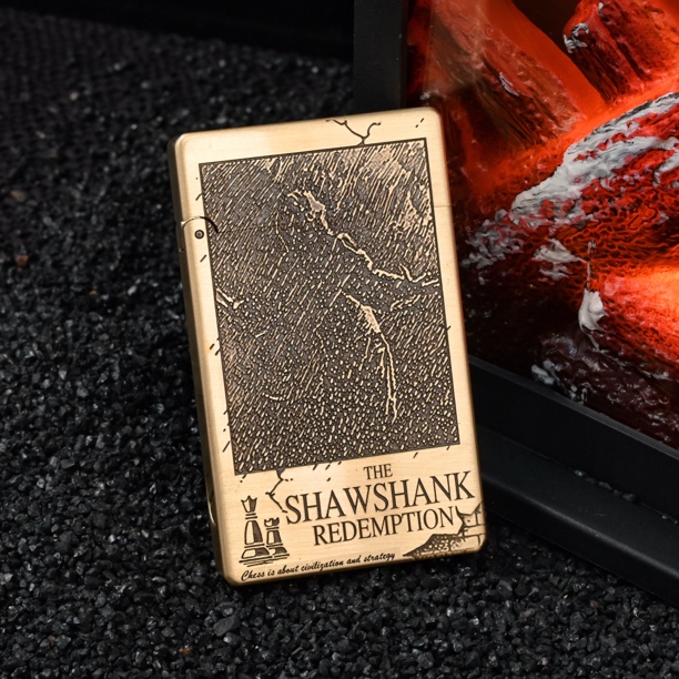 ZORRO佐罗799 【肖生克救赎】超薄朗声超薄朗声五面精雕煤油打火机