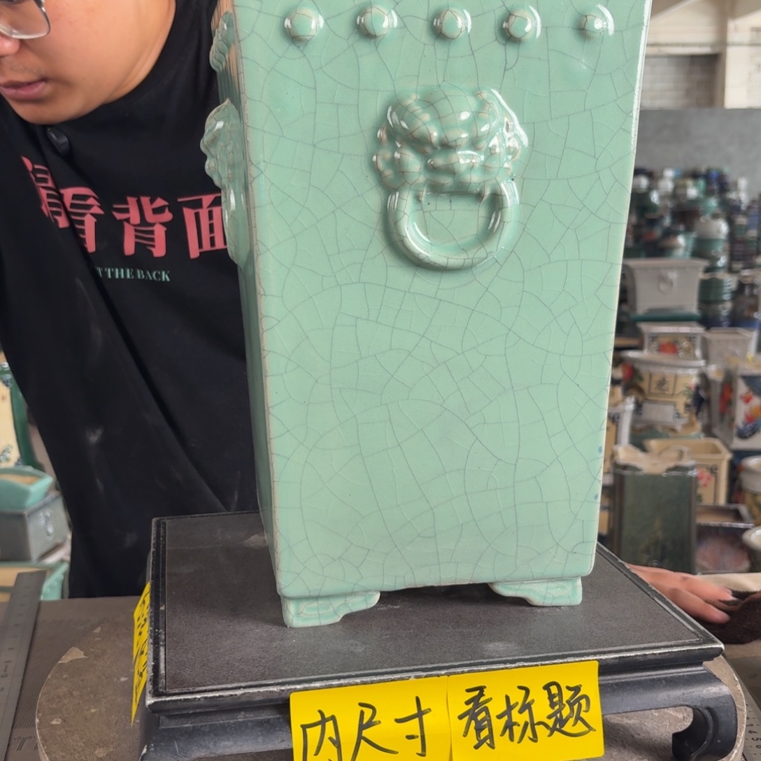 南***气。一风堂石湾花盆 内17^31