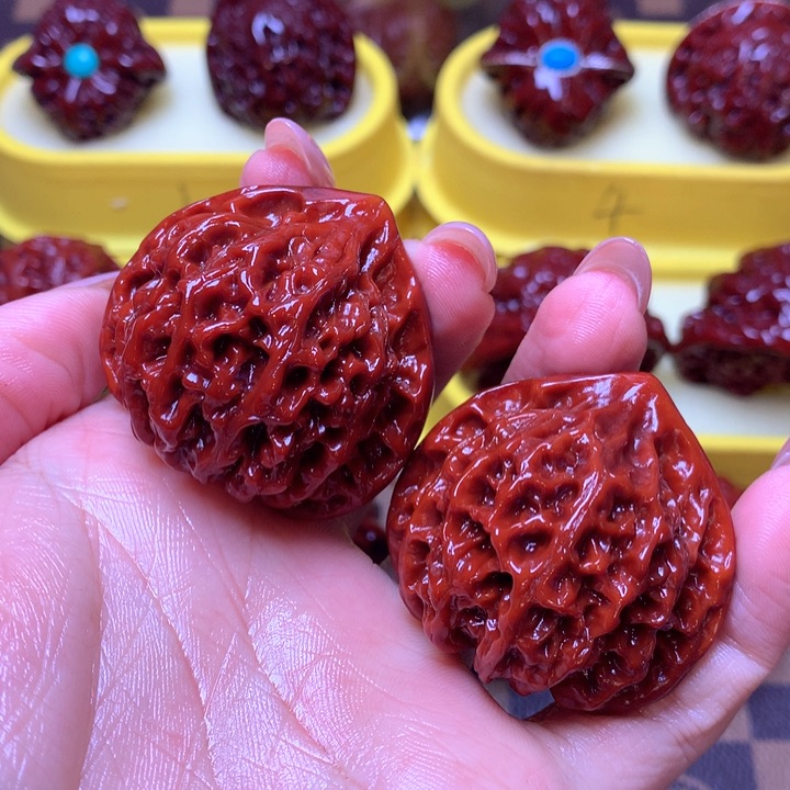 文玩核桃把件灯笼41