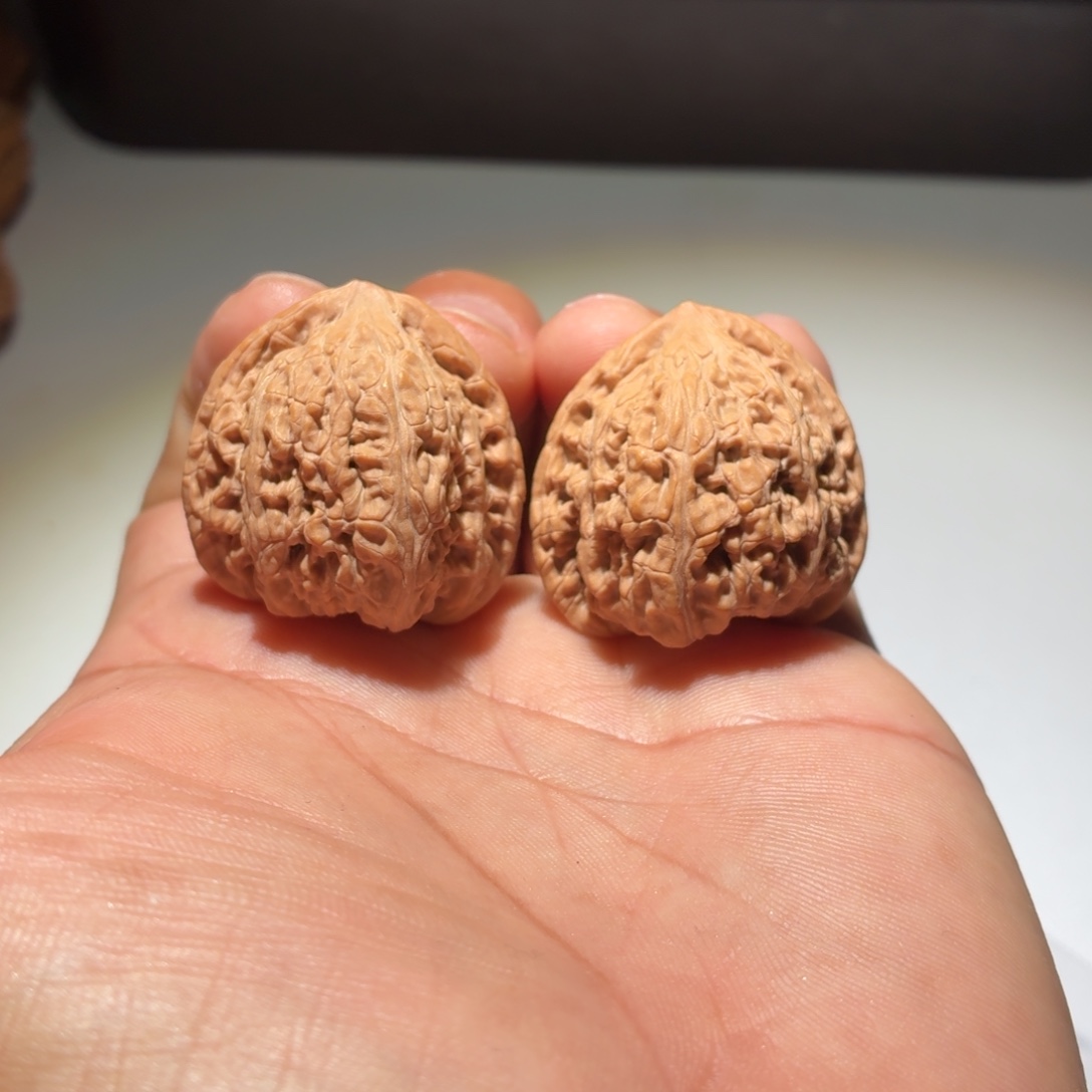 文玩核桃吊坠35承德密纹