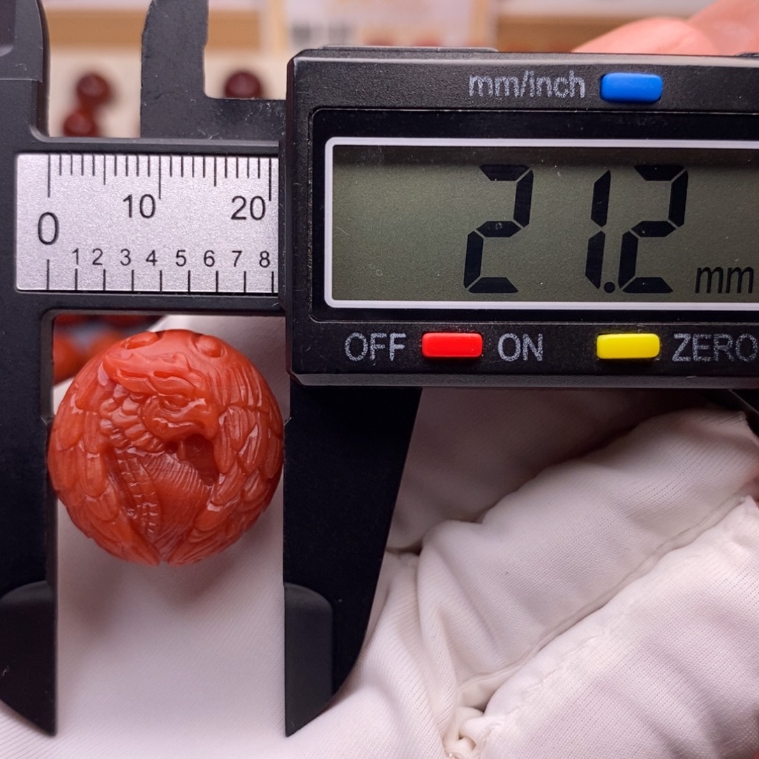 南红玛瑙未镶嵌配饰凤凰扣