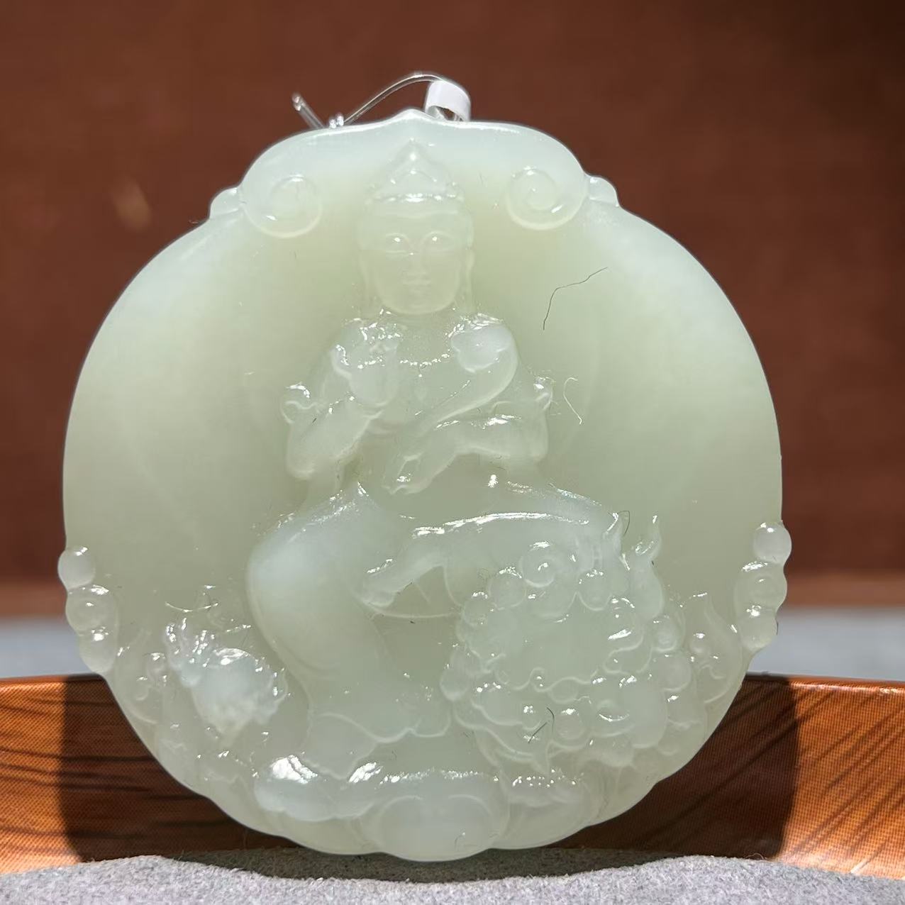 【张老斯珠宝】天然和田玉吊坠lx25955