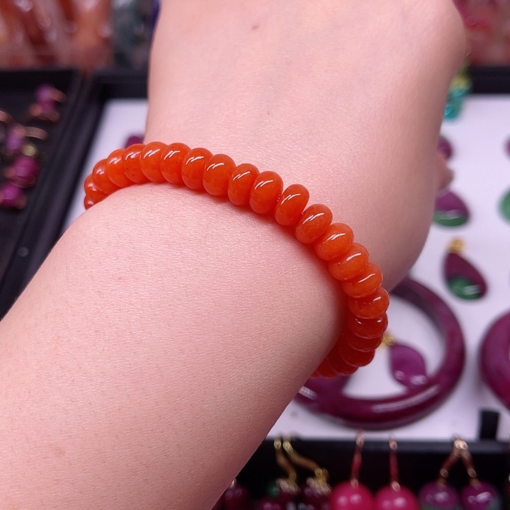 红宝石南宏手串未镶嵌