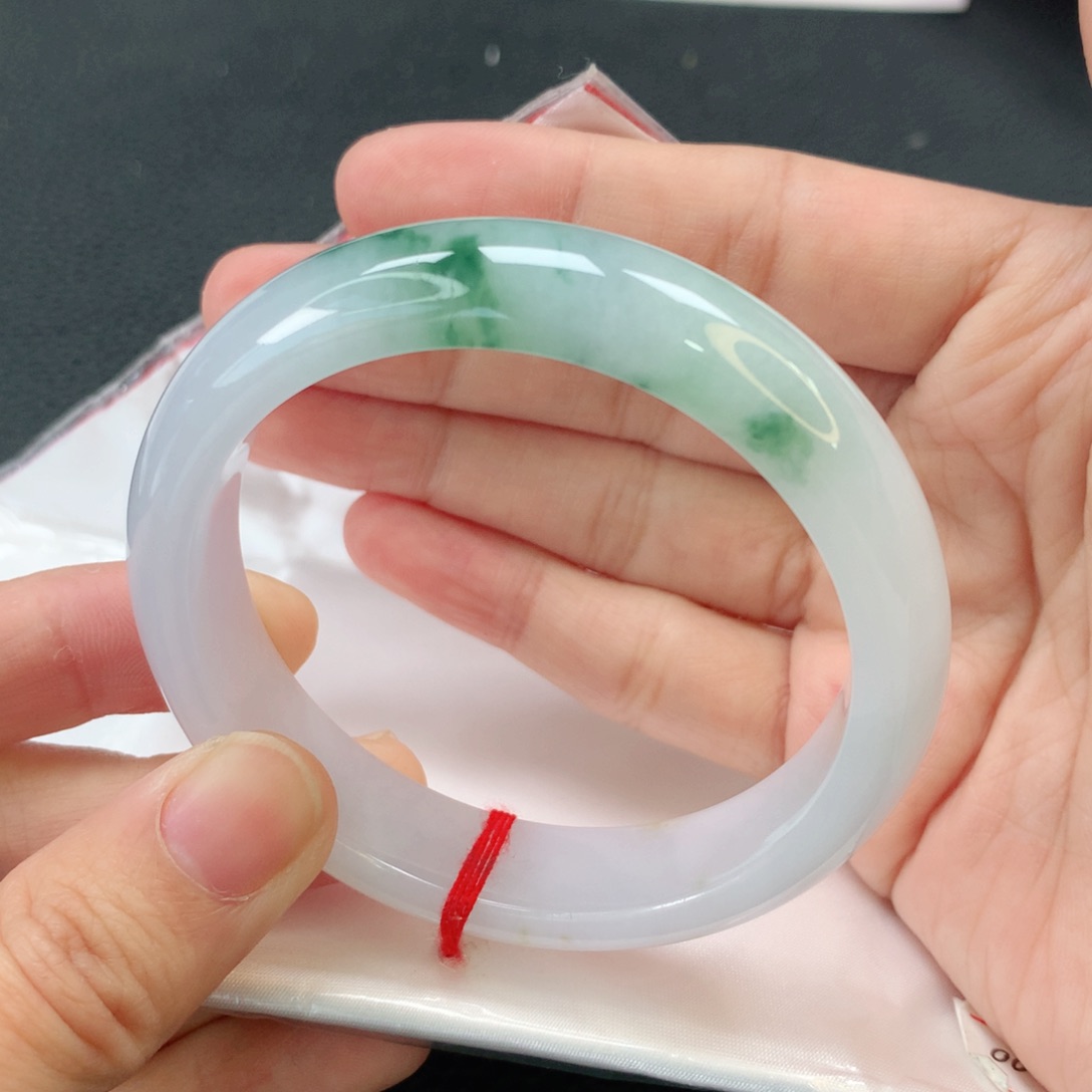 翡翠手镯未镶嵌缅甸54