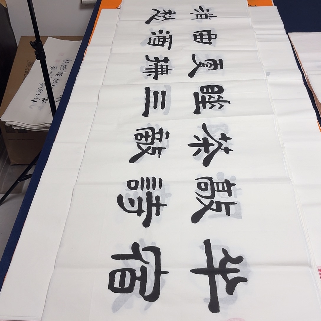 书法老师精品书法