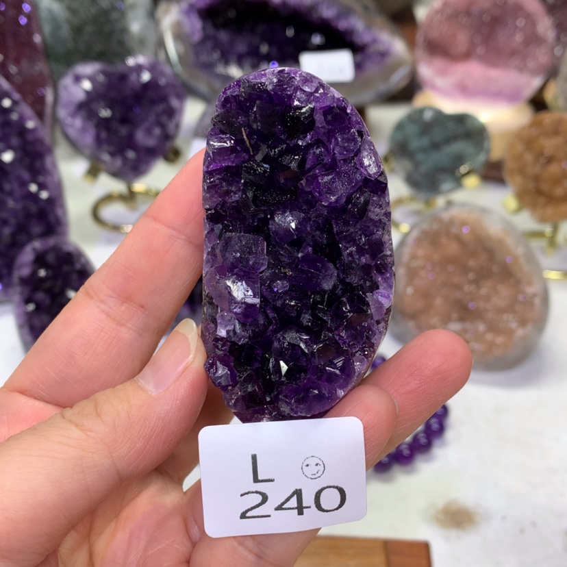 【闪购商品】水晶摆件未镶嵌天然紫水晶