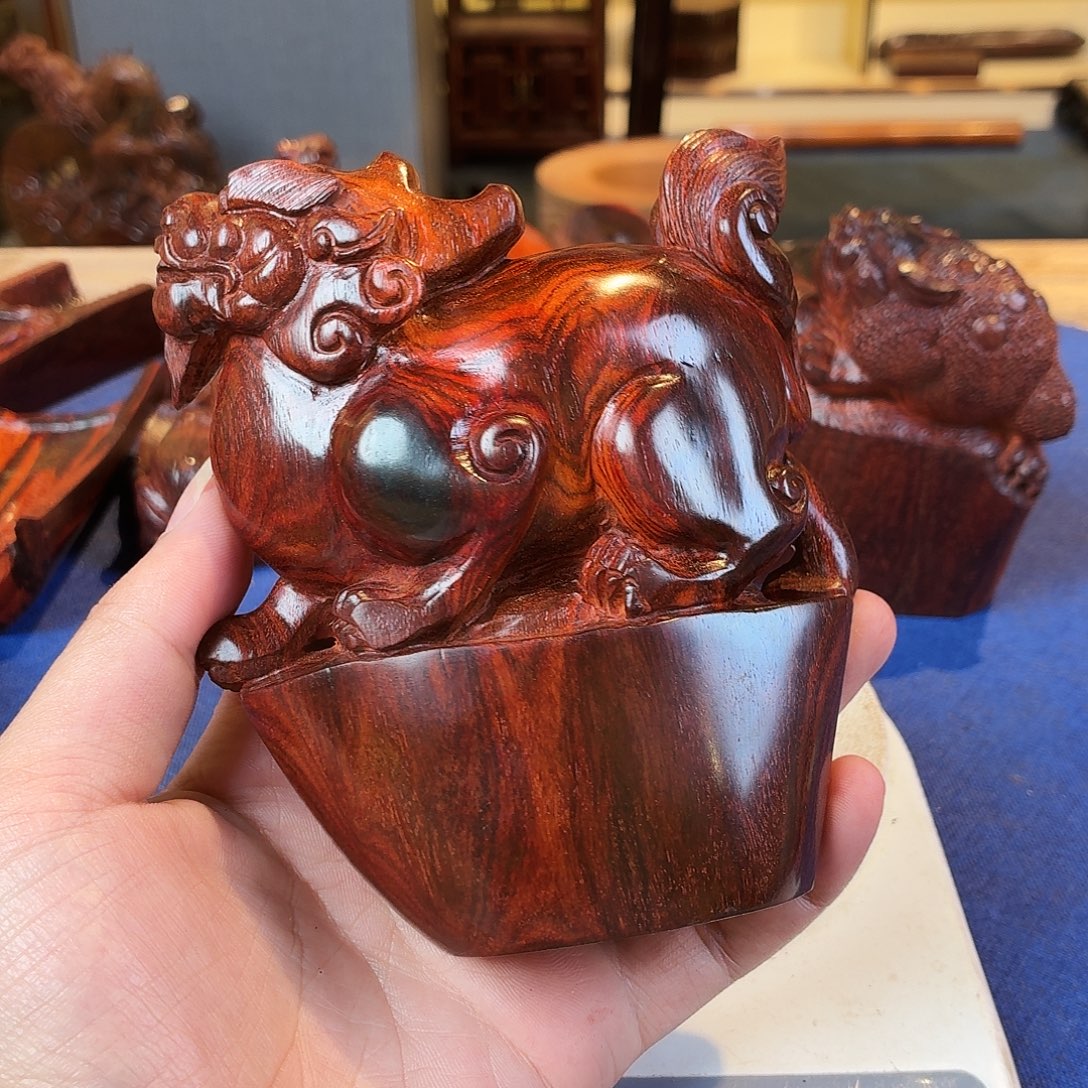 茶***兔端景台紫檀木类紫檀